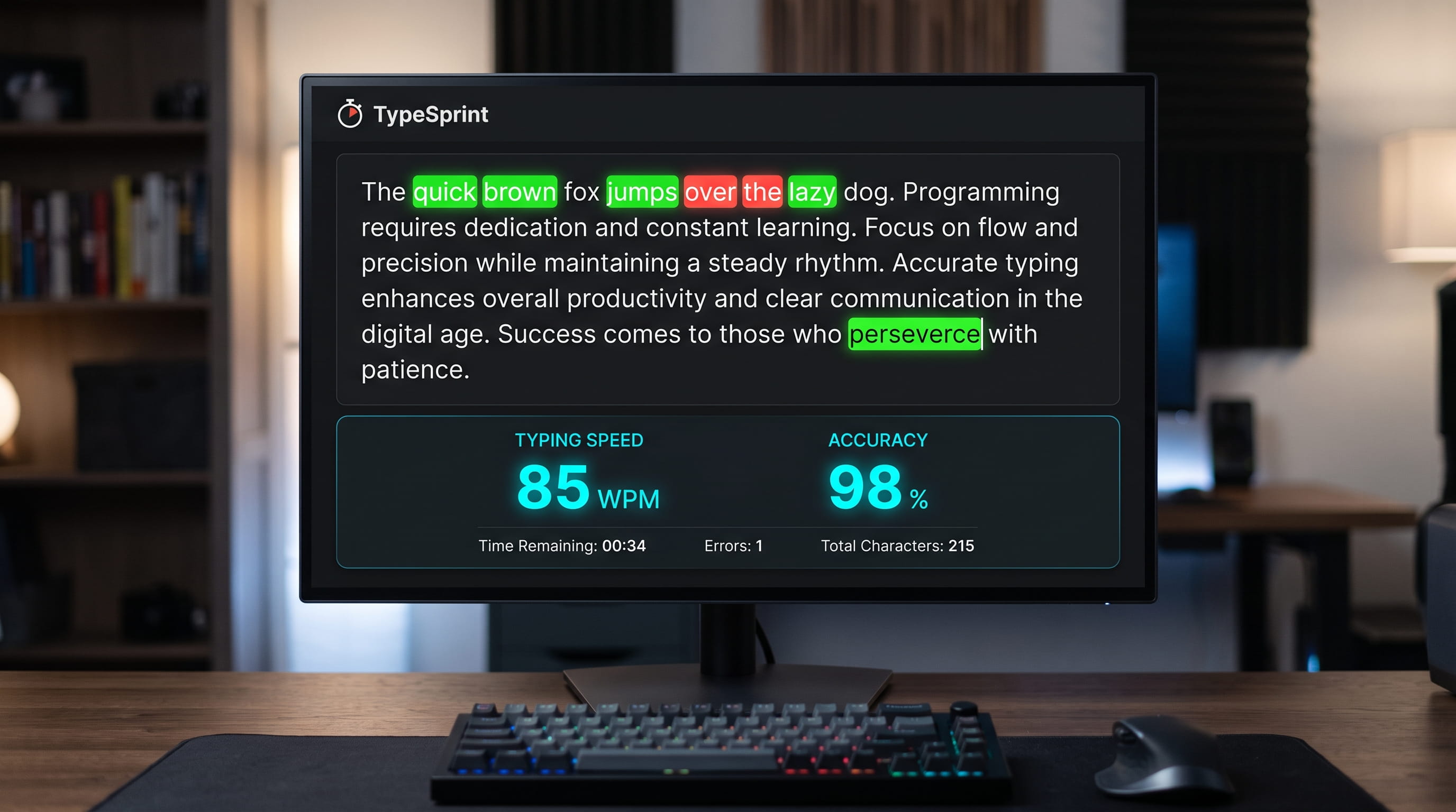 Typing Speed Calculator