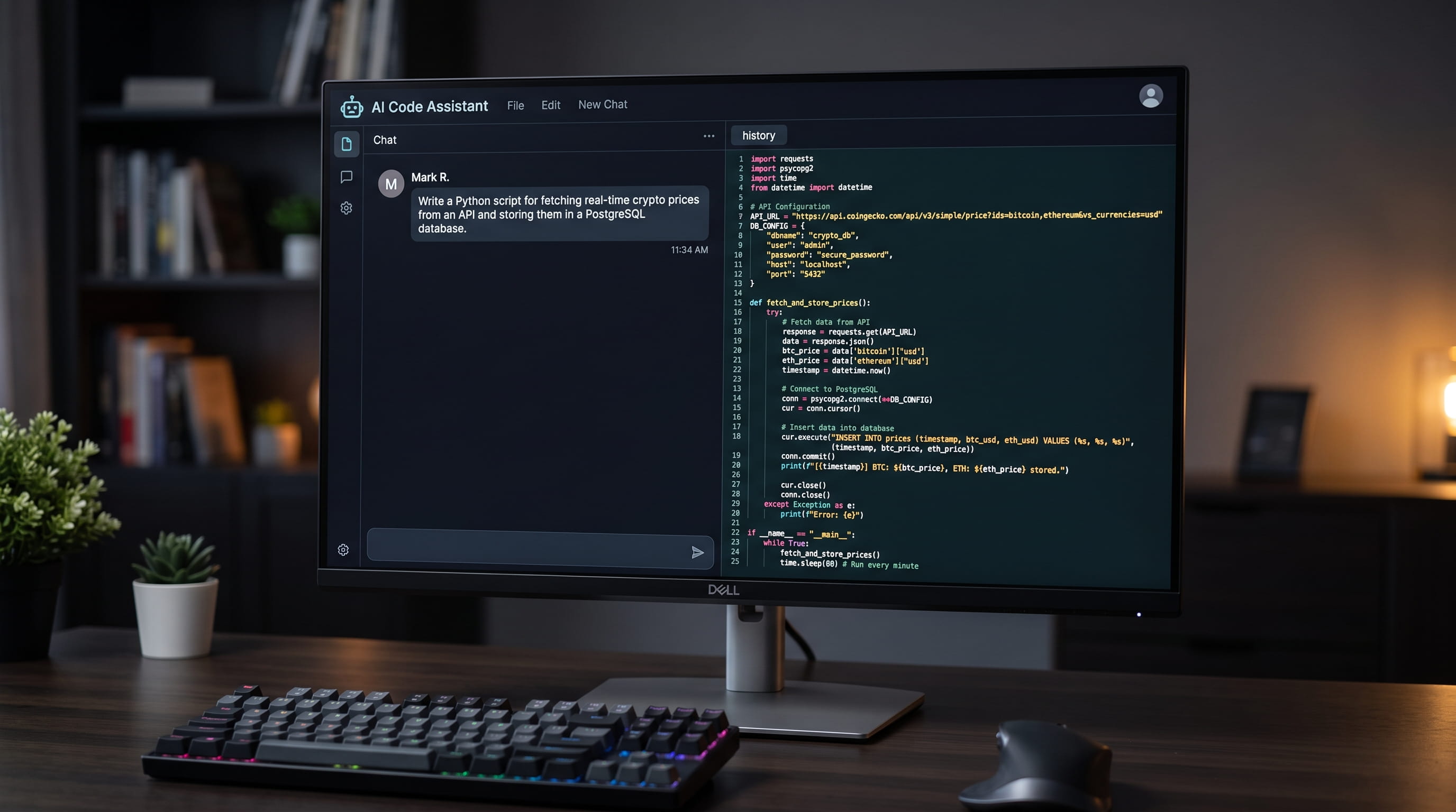 AI Code Assistant (GPT Wrapper)